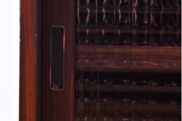 アンティーク家具　古材使用　もみの木　古い木の質感が魅力的なローボード(戸棚)(2)