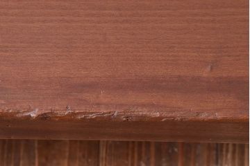 アンティーク家具　和製アンティーク　組み立て式　引き出しのデザインが魅力的な裁ち板(テーブル、作業台)
