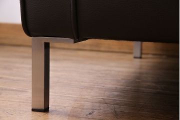 中古　極美品　アイラーセン(eilersen)　ストリームラインソファ(STREAMLINE SOFA)　本革(牛革)製2人掛けソファ・ダークブラウン