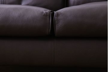 中古　極美品　アイラーセン(eilersen)　ストリームラインソファ(STREAMLINE SOFA)　本革(牛革)製2人掛けソファ・ダークブラウン