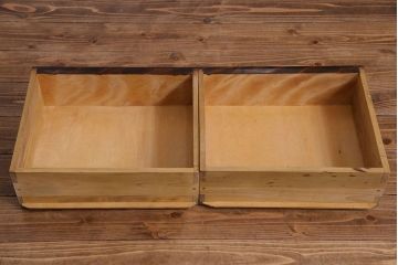 ビンテージ　中古　松本民芸家具　#58型　扉のデザインがおしゃれな食器棚(カップボード)