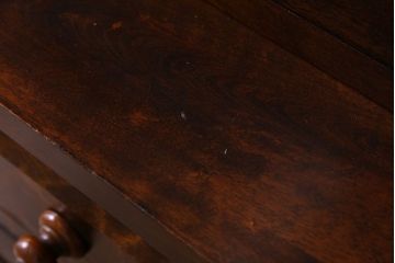 ビンテージ　中古　松本民芸家具　#58型　扉のデザインがおしゃれな食器棚(カップボード)