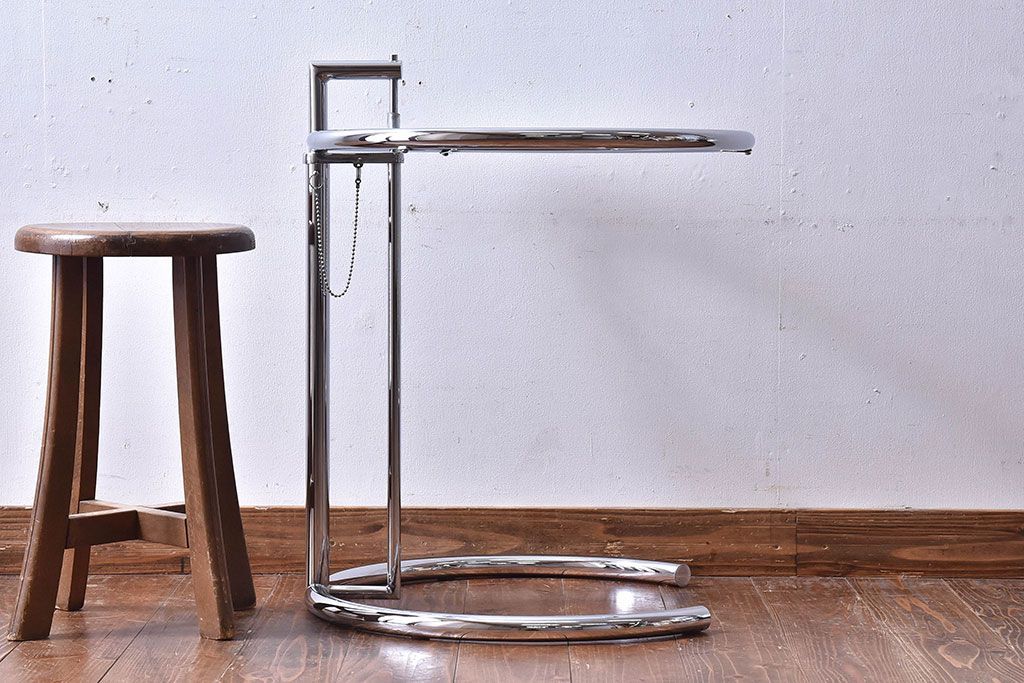 中古　ClassiCon(クラシコン)　Eileen Gray(アイリーン・グレイ)　ADJUSTABLE TABLE 　E1027　アジャスタブルテーブル(サイドテーブル)