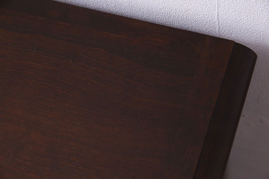 中古　北海道民芸家具　HM135　扉の面取りデザインが美しいサイドボード(定価約38万円)