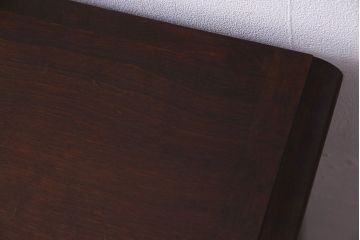 中古　北海道民芸家具　HM135　扉の面取りデザインが美しいサイドボード(定価約38万円)