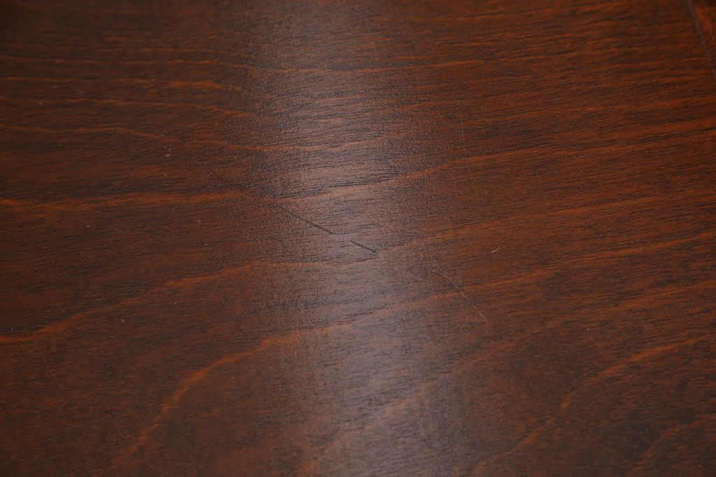 中古　北海道民芸家具　HM135　扉の面取りデザインが美しいサイドボード(定価約38万円)