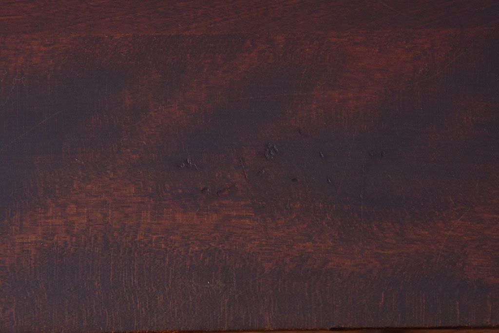 中古　北海道民芸家具　シンプルなデザインが魅力的な木製チェスト(小引き出し)