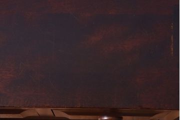 中古　北海道民芸家具　シンプルなデザインが魅力的な木製チェスト(小引き出し)