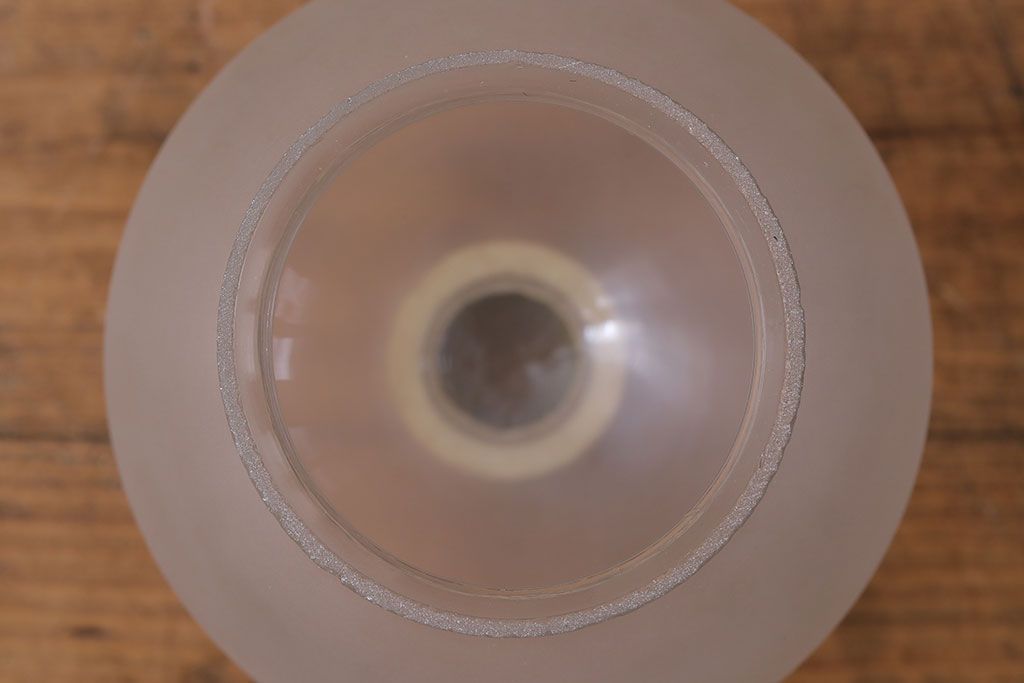 和製アンティーク　ガラスの質感が魅力的なウォールランプ(ブラケットライト、壁掛け照明)