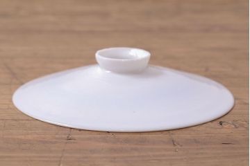 昭和レトロ　温かみのある平笠のシェード(電笠)(2)