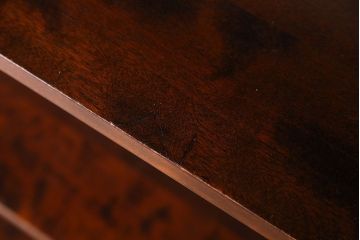 中古　北海道民芸家具　滑らかな木肌が美しい本棚(飾り棚、陳列棚)