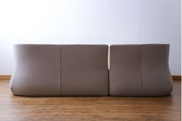 中古　廃盤品　B&B Italia　MAXALTO　FAT SOFA　システムソファ(カウチソファ、コーナーソファ)(定価約135万円)・クッション2個付き