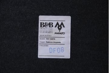 中古　廃盤品　B&B Italia　MAXALTO　FAT SOFA　システムソファ(カウチソファ、コーナーソファ)(定価約135万円)・クッション2個付き