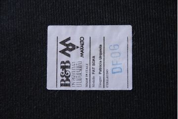 中古　廃盤品　B&B Italia　MAXALTO　FAT SOFA　システムソファ(カウチソファ、コーナーソファ)(定価約135万円)・クッション2個付き