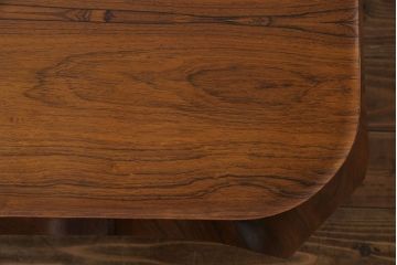 ヴィンテージ家具　ビンテージ　天童木工　剣持勇　絶版品!上質な雰囲気漂うローズウッド材の座卓