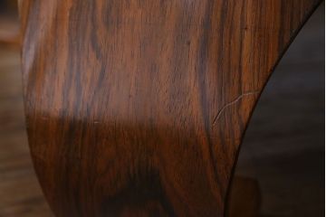 ヴィンテージ家具　ビンテージ　天童木工　剣持勇　絶版品!上質な雰囲気漂うローズウッド材の座卓