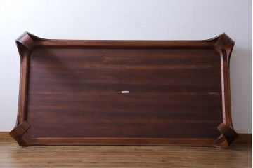 ヴィンテージ家具　ビンテージ　天童木工　剣持勇　絶版品!上質な雰囲気漂うローズウッド材の座卓
