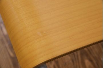 中古　廃版品　arflex(アルフレックス)　TWIN　ダイニングチェア(椅子、イス)(定価約4万円)