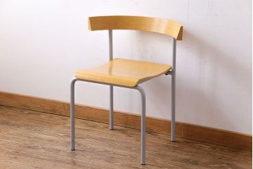 中古　廃版品　arflex(アルフレックス)　TWIN　ダイニングチェア(椅子、イス)(定価約4万円)(1)