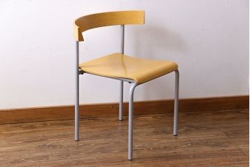 中古　廃版品　arflex(アルフレックス)　TWIN　ダイニングチェア(椅子、イス)(定価約4万円)(1)
