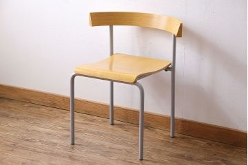 中古　廃版品　arflex(アルフレックス)　TWIN　ダイニングチェア(椅子、イス)(定価約4万円)(2)