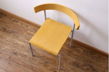 中古　廃版品　arflex(アルフレックス)　TWIN　ダイニングチェア(椅子、イス)(定価約4万円)(2)