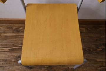 中古　廃版品　arflex(アルフレックス)　TWIN　ダイニングチェア(椅子、イス)(定価約4万円)(2)