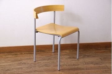 中古　廃版品　arflex(アルフレックス)　TWIN　ダイニングチェア(椅子、イス)(定価約4万円)(3)