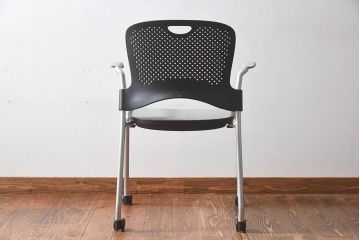 中古　ハーマンミラー社(Hermanmiller)　Caper Chair　ケイパーチェア(オフィスチェア、椅子、イス)(定価約6万円)