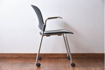 中古　ハーマンミラー社(Hermanmiller)　Caper Chair　ケイパーチェア(オフィスチェア、椅子、イス)(定価約6万円)(2)