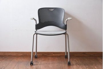 中古　ハーマンミラー社(Hermanmiller)　Caper Chair　ケイパーチェア(オフィスチェア、椅子、イス)(定価約6万円)(3)