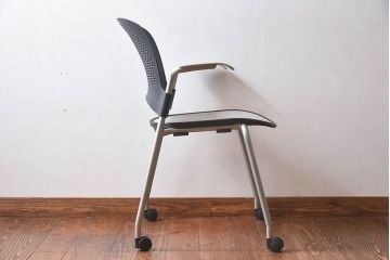 中古　ハーマンミラー社(Hermanmiller)　Caper Chair　ケイパーチェア(オフィスチェア、椅子、イス)(定価約6万円)(3)