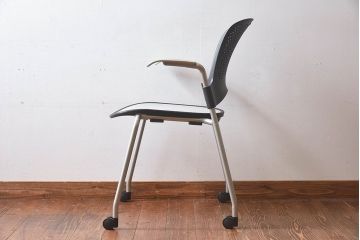 中古　ハーマンミラー社(Hermanmiller)　Caper Chair　ケイパーチェア(オフィスチェア、椅子、イス)(定価約6万円)(3)