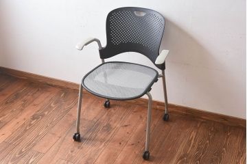中古　ハーマンミラー社(Hermanmiller)　Caper Chair　ケイパーチェア(オフィスチェア、椅子、イス)(定価約6万円)(3)