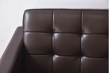 ヴィンテージ家具　ビンテージ　KNOLL(ノール)　廃盤品　モダンなラウンジソファ(1人掛けソファ)