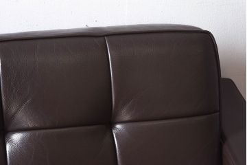 ヴィンテージ家具　ビンテージ　KNOLL(ノール)　廃盤品　モダンなラウンジソファ(1人掛けソファ)