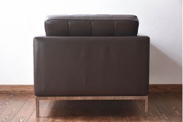 ヴィンテージ家具　ビンテージ　KNOLL(ノール)　廃盤品　モダンなラウンジソファ(1人掛けソファ)