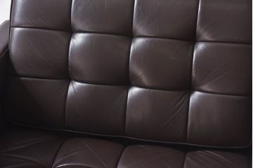 ヴィンテージ家具　ビンテージ　KNOLL(ノール)　廃盤品　モダンなラウンジソファ(1人掛けソファ)(3)
