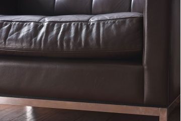 ヴィンテージ家具　ビンテージ　KNOLL(ノール)　廃盤品　モダンなラウンジソファ(1人掛けソファ)(3)