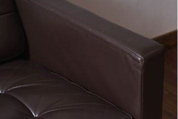 ビンテージ家具　ビンテージ　KNOLL(ノール)　廃盤品　モダンなラウンジソファ(1人掛けソファ)(2)