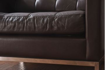 ヴィンテージ家具　ビンテージ　KNOLL(ノール)　廃盤品　モダンなラウンジソファ(1人掛けソファ)(1)