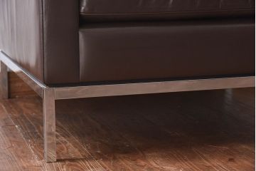 ヴィンテージ家具　ビンテージ　KNOLL(ノール)　廃盤品　モダンなラウンジソファ(1人掛けソファ)(1)