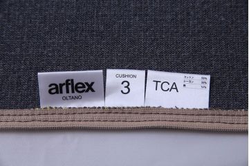 アンティーク雑貨　中古　arflex(アルフレックス)　OLTANO(オルタノ)　落ち着いた色合いのクッション(大)