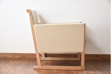 中古　B&B　Italia　Simplice Collection MUSA　アームチェア(1人掛けソファ)(1)(定価約50万円)