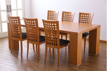 中古　COSTANTINI PIETRO(コスタンチーニ・ピエトロ)　優雅なシルエットのダイニングチェア(イス)(1)