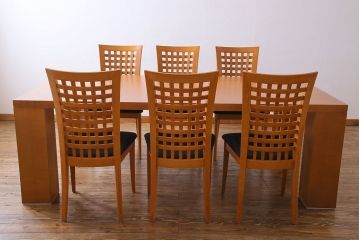 中古　COSTANTINI PIETRO(コスタンチーニ・ピエトロ)　優雅なシルエットのダイニングチェア(イス)(2)