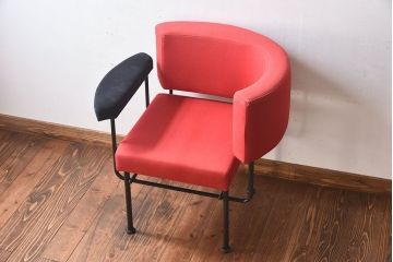 ヴィンテージ家具　ビンテージ　ALIAS(アリアス・エイリアス)　アームチェア(クッションチェア、椅子、イス)