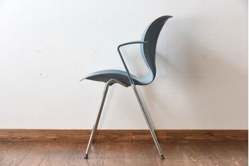 ヴィンテージ家具　ビンテージ　Fritz Hansen(フリッツ・ハンセン)　ENSEMBLE B10(アンサンブル B10)　アームチェア(スタッキングチェア、椅子、イス)(2)
