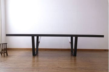 中古　Molteni&C(モルテーニ)　コンテンポラリー　モダンなエクステンションテーブル(ダイニングテーブル)(定価約108万円)