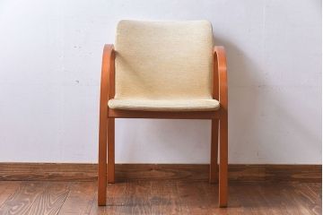 中古　arflex(アルフレックス)　FK アームがおしゃれなチェア(1)(定価約5万円)
